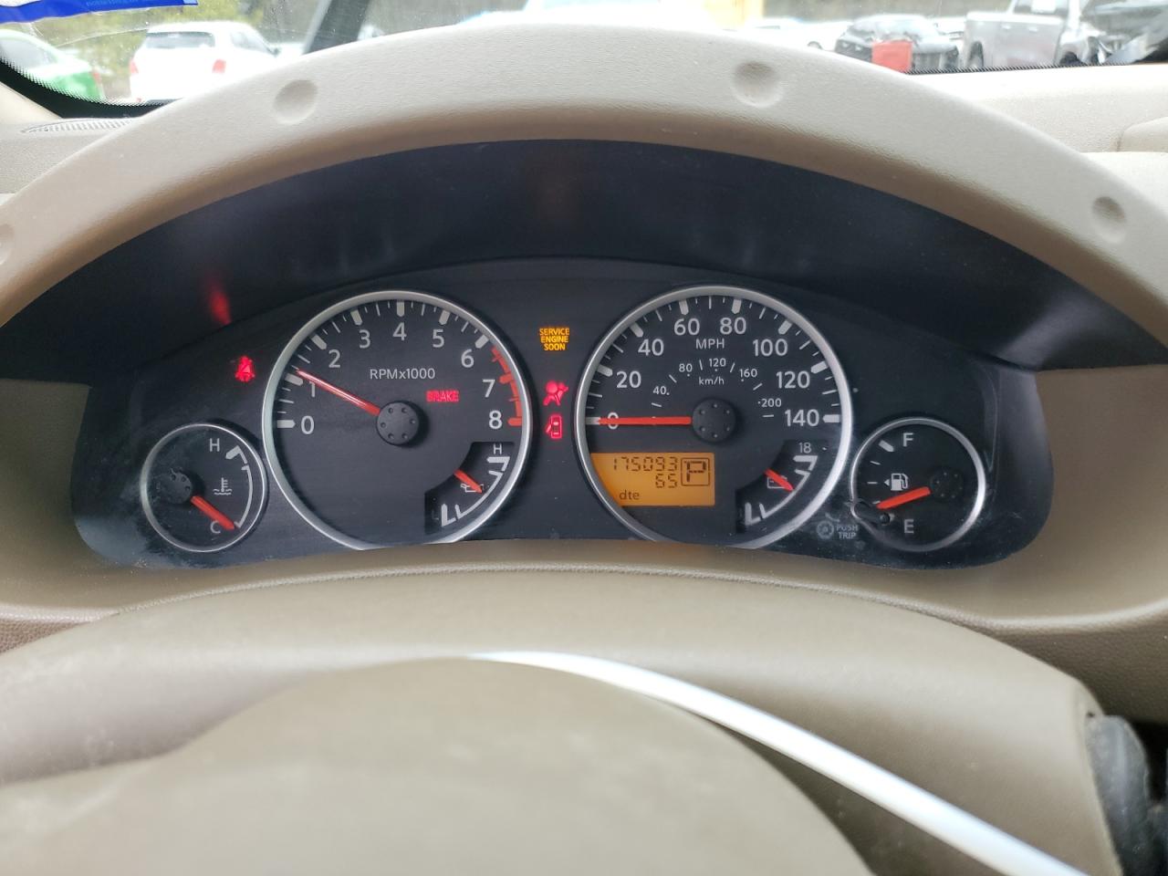 2006 Nissan Navara (Frontier) VIN 1N6AD07U66C454226 Copart auction photo, front end / side damage thumbnail 9
