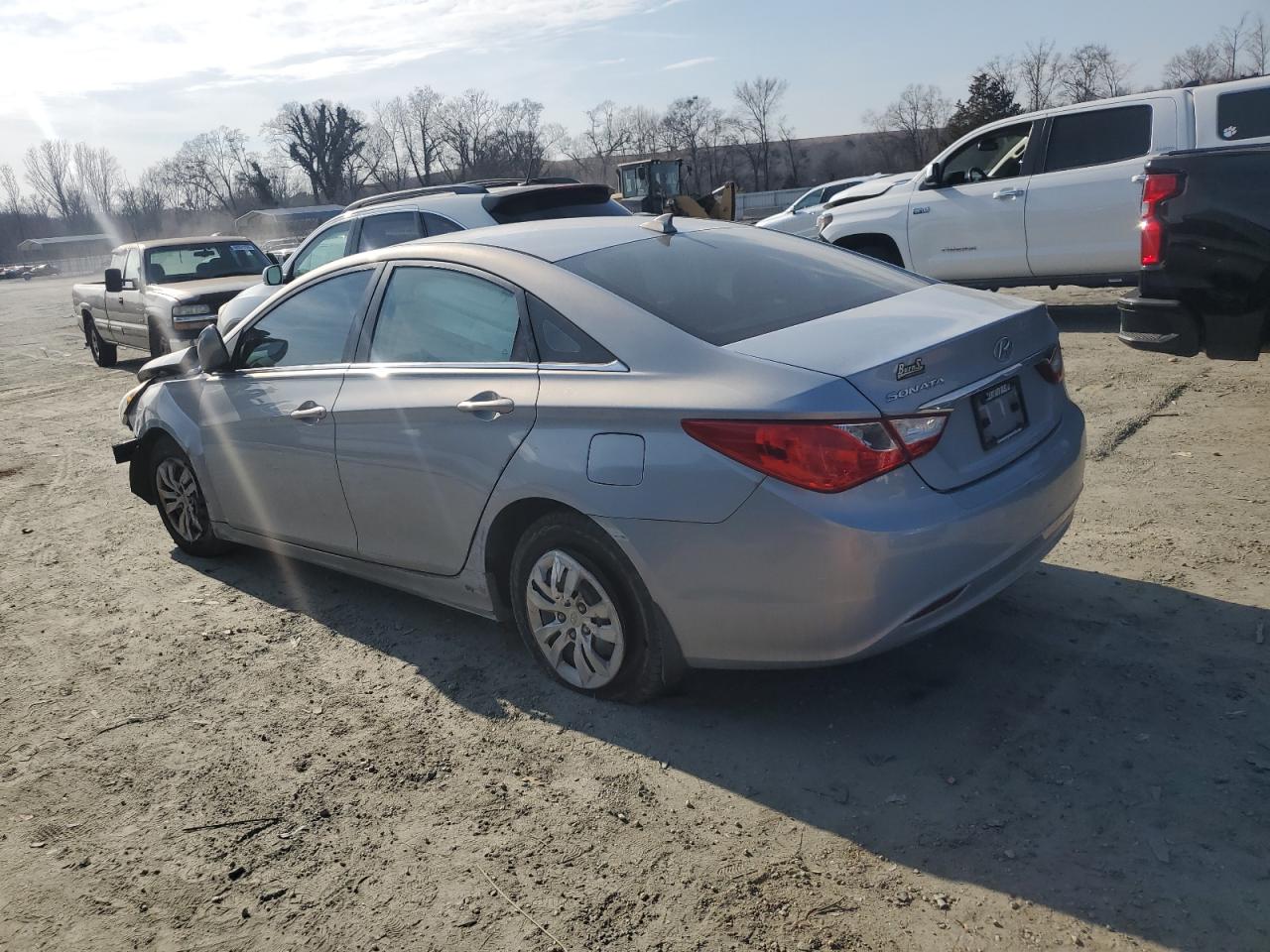 2012 Hyundai Sonata VIN 5NPEB4AC6CH373406 Copart auction photo, front end damage thumbnail 2