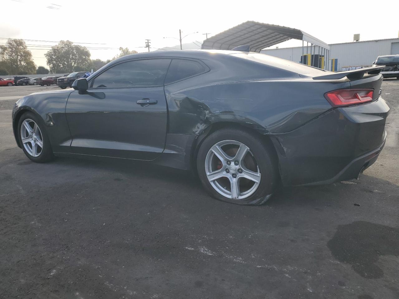 2016 Chevrolet Camaro VIN 1G1FD1RS4G0188873 Copart auction photo, side damage thumbnail 2