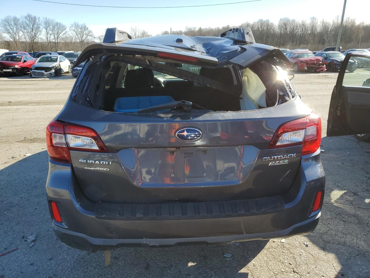 2015 Subaru Outback VIN 4S4BSAFC6F3308996 Copart auction photo, all over damage thumbnail 6