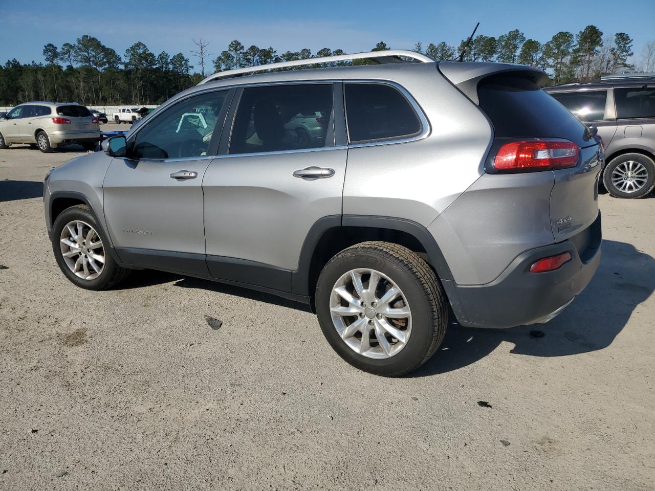 2015 Jeep Grand Cherokee VIN 1C4PJMDS7FW702966 Copart auction photo, front end damage thumbnail 2