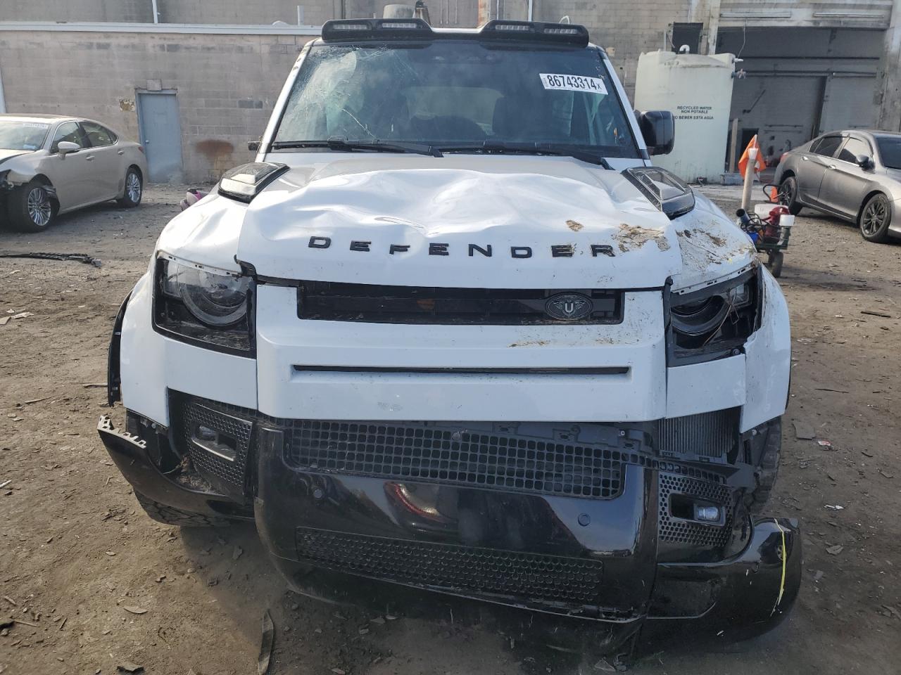 2023 Land Rover Defender VIN SALEWEEE7P2198766 Copart auction photo, all over damage thumbnail 5