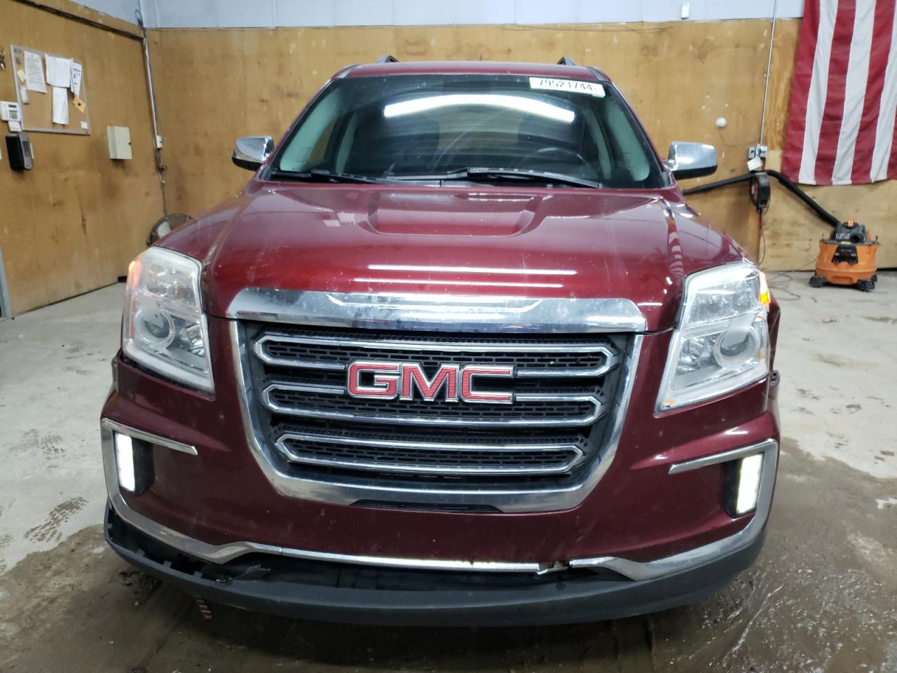 2016 GMC Terrain VIN 2GKFLPE36G6201503 Copart auction photo, front end / minor dent/scratches damage thumbnail 5