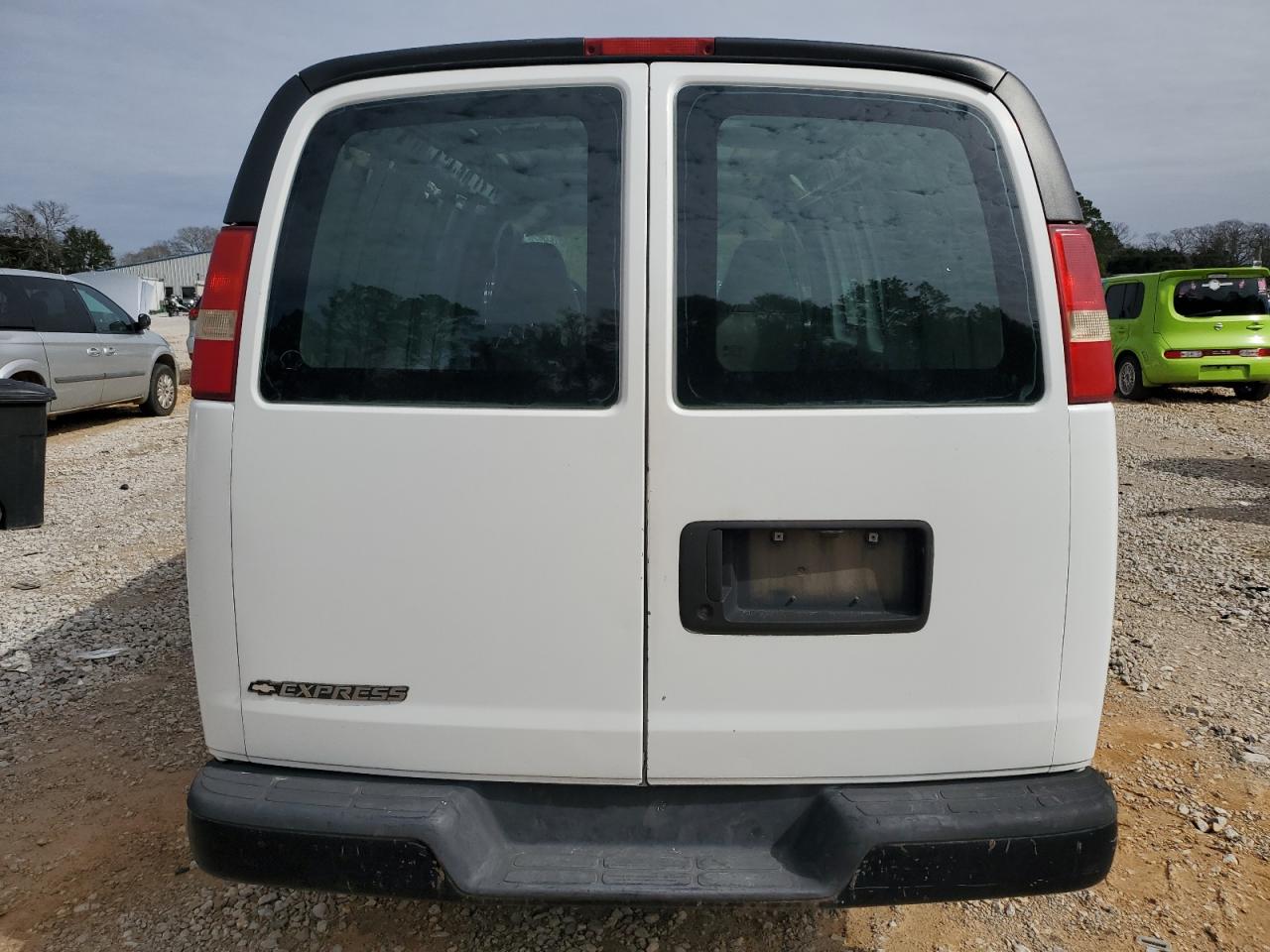2008 Chevrolet Express VIN 1GCFG15X381100357 Copart auction photo, front end damage thumbnail 6