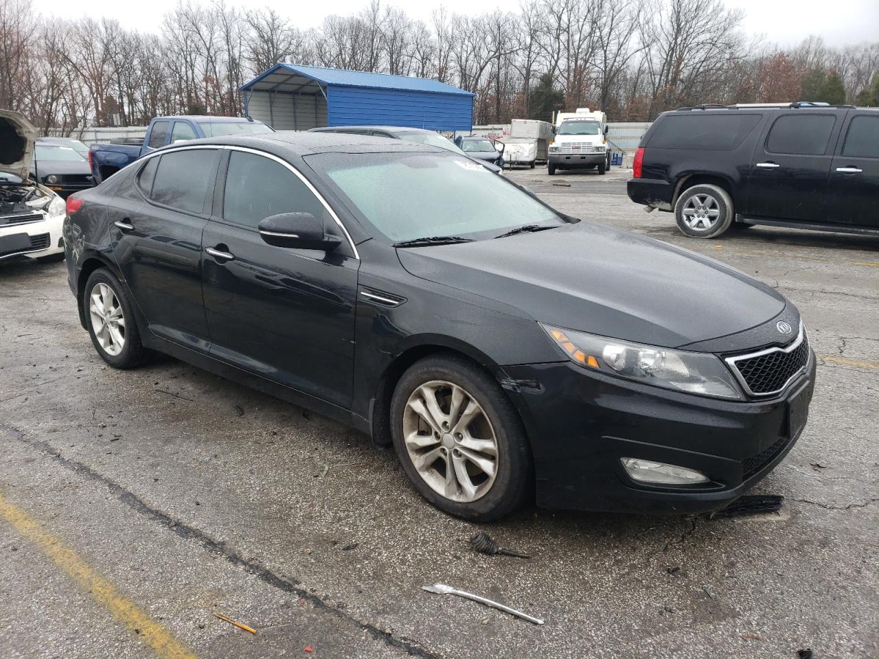 2012 KIA Optima VIN 5XXGN4A65CG038188 Copart auction photo, front end damage thumbnail 4