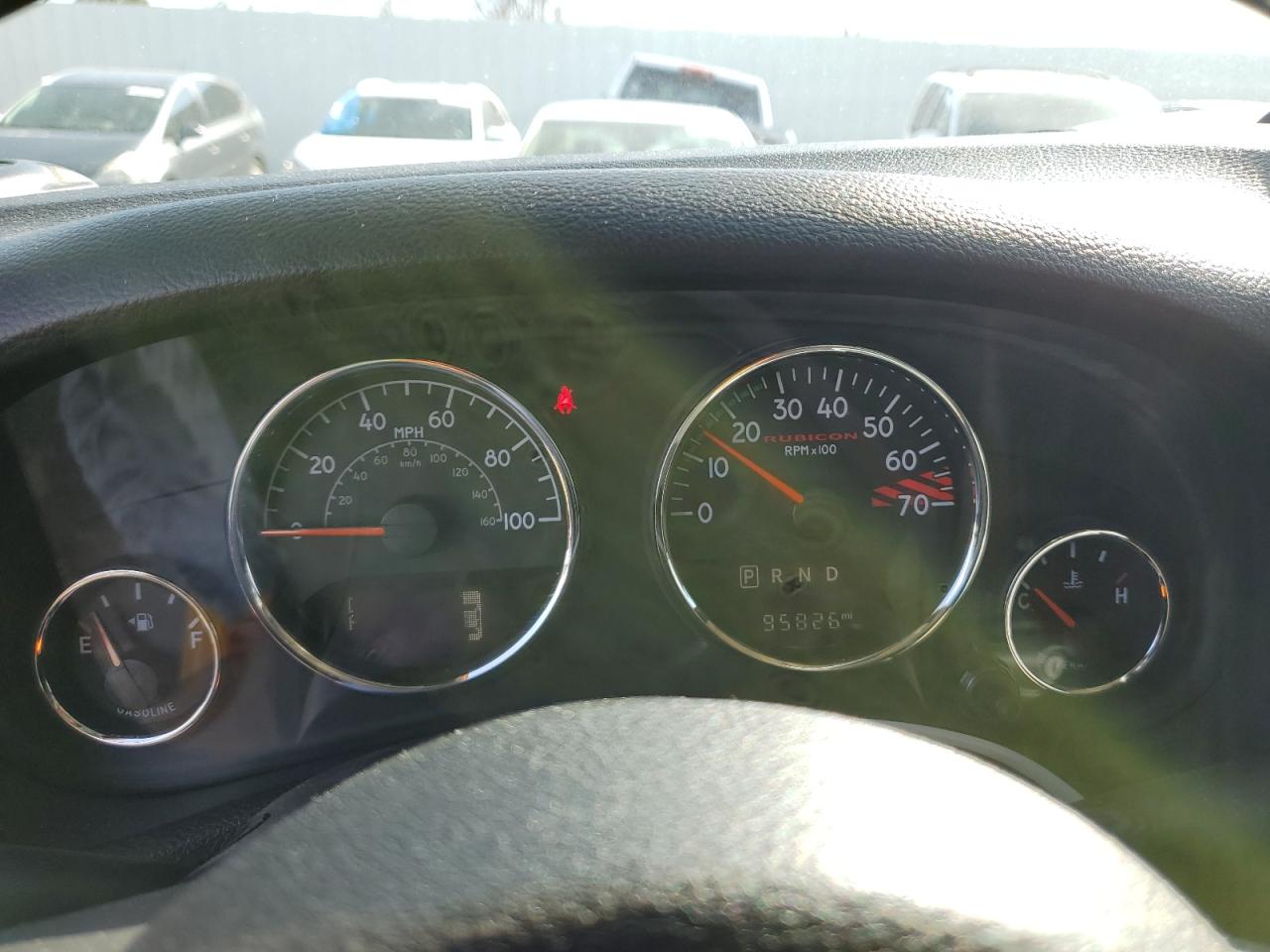 2015 Jeep Wrangler VIN 1C4BJWFG1FL662478 Copart auction photo, rear end damage thumbnail 9