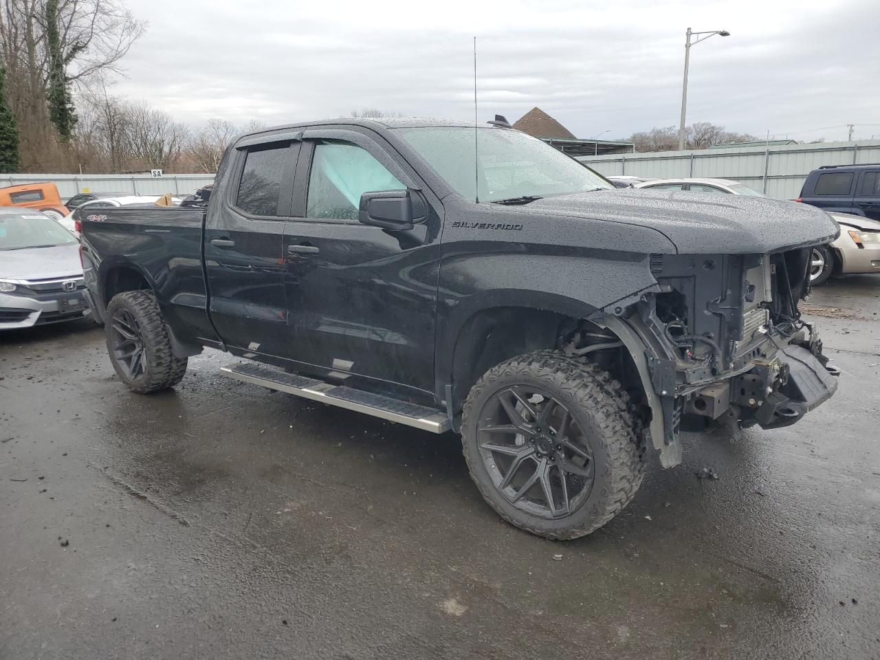 2020 Chevrolet Silverado VIN 1GCRYBEK8LZ308247 Copart auction photo, front end damage thumbnail 4