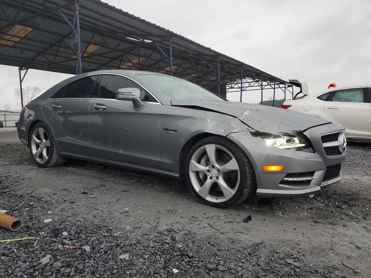 2012 Mercedes-Benz Cls-klasse VIN WDDLJ7DB7CA011371 Copart auction photo, frame damage / front end damage thumbnail 4