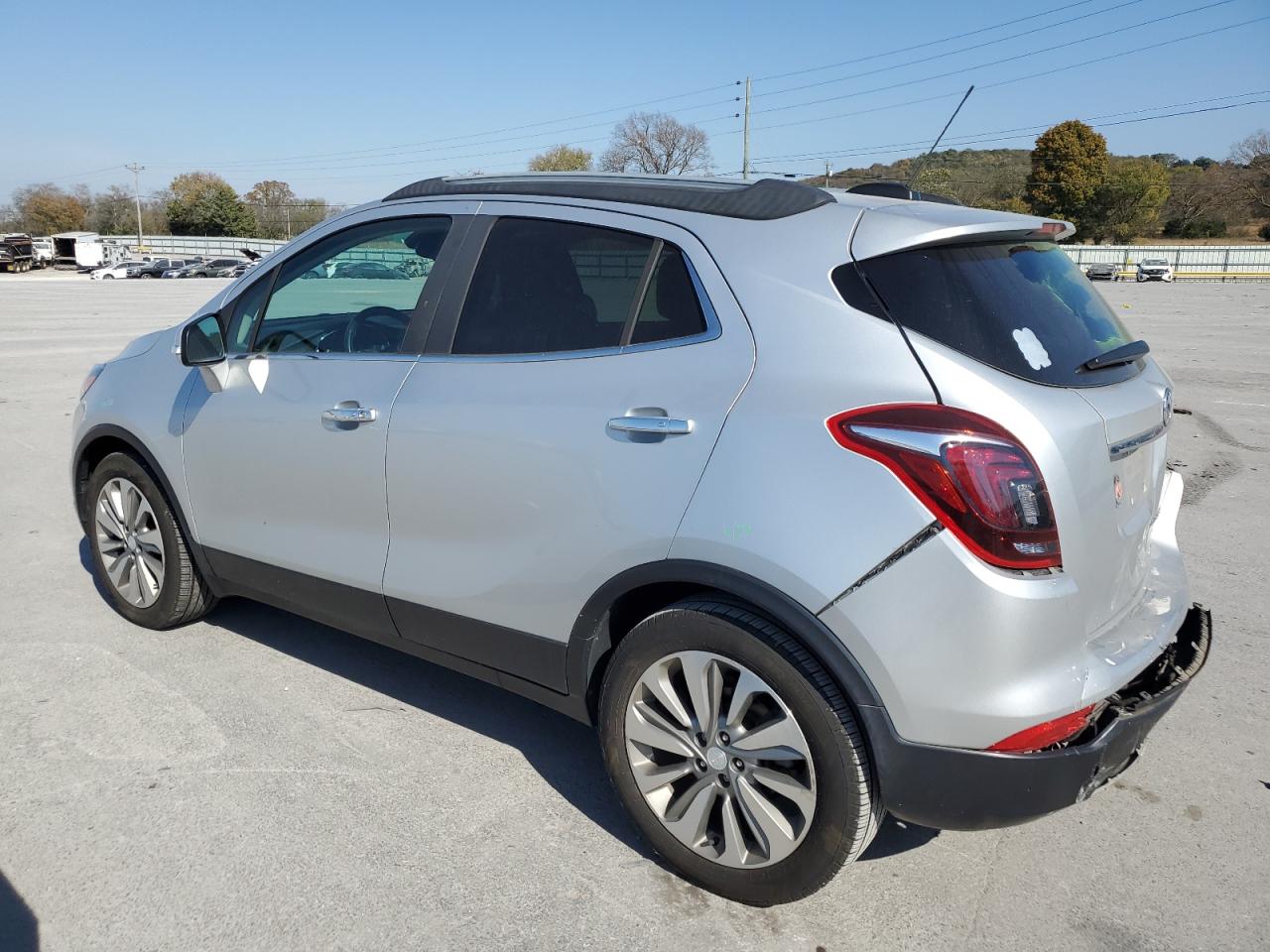 2019 Buick Encore VIN KL4CJASB8KB880722 Copart auction photo, rear end / minor dent/scratches damage thumbnail 2