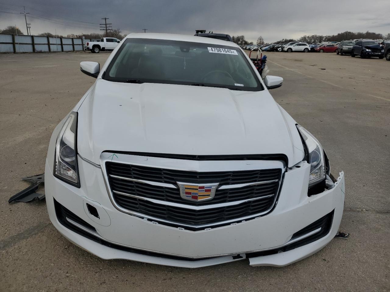 2016 Cadillac ATS VIN 1G6AA1RX3G0121979 Copart auction photo, undercarriage / front end damage thumbnail 5