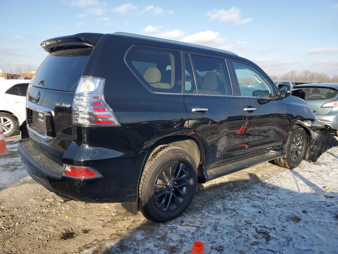 2023 Lexus GX VIN JTJAM7BX2P5370792 Copart auction photo, front end damage thumbnail 3