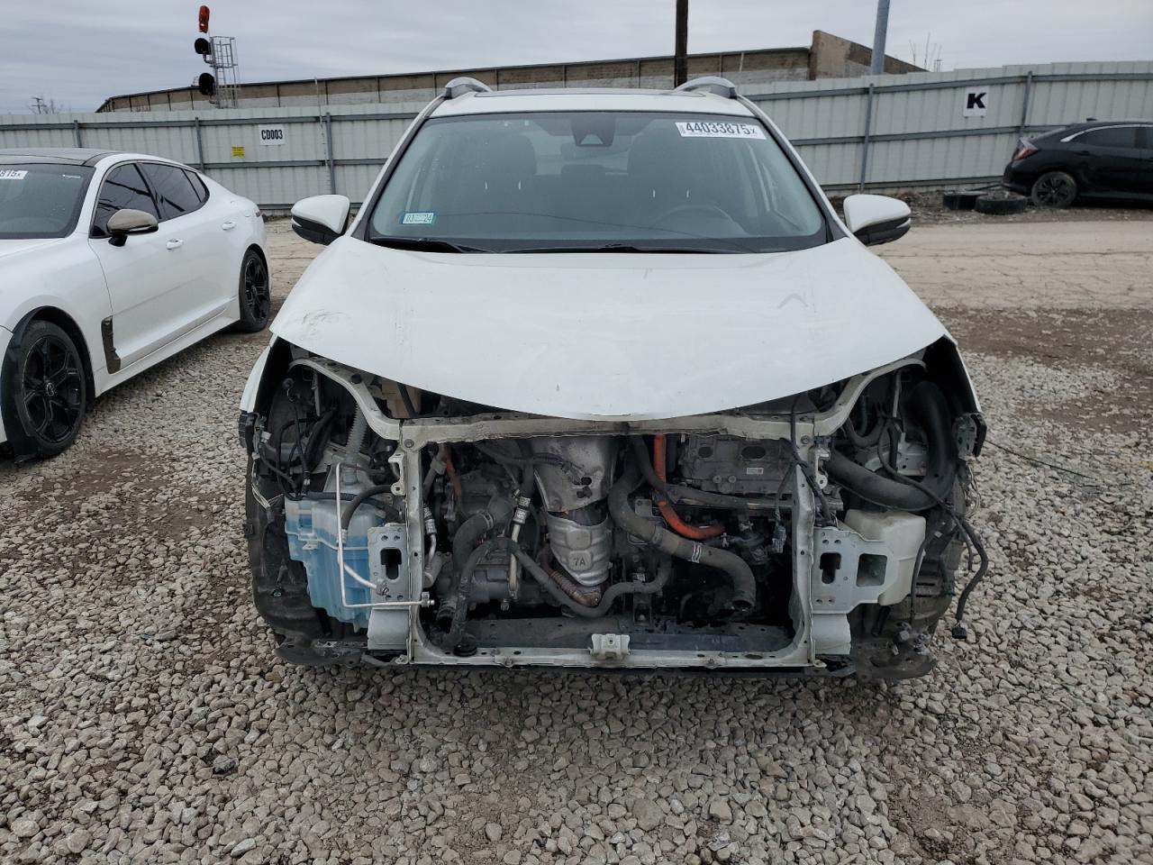 2017 Toyota RAV 4 VIN JTMDJREV7HD070543 Copart auction photo, front end damage thumbnail 5