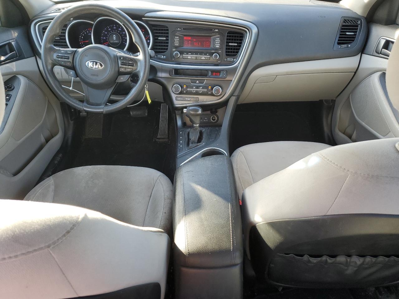 2015 KIA Optima VIN 5XXGM4A75FG512379 Copart auction photo, front end / undercarriage damage thumbnail 8