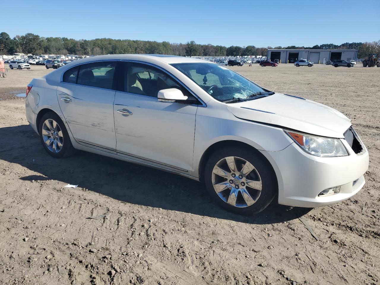 2013 Buick LaCrosse VIN 1G4GF5E3XDF236201 Copart auction photo, all over damage thumbnail 4