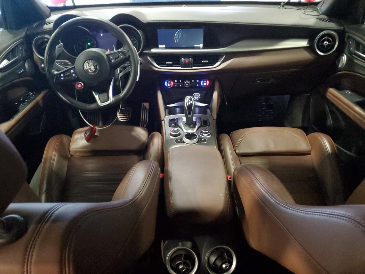 2020 Alfa Romeo Stelvio VIN ZASPAKBNXL7C97698 Copart auction photo, front end / side damage thumbnail 8
