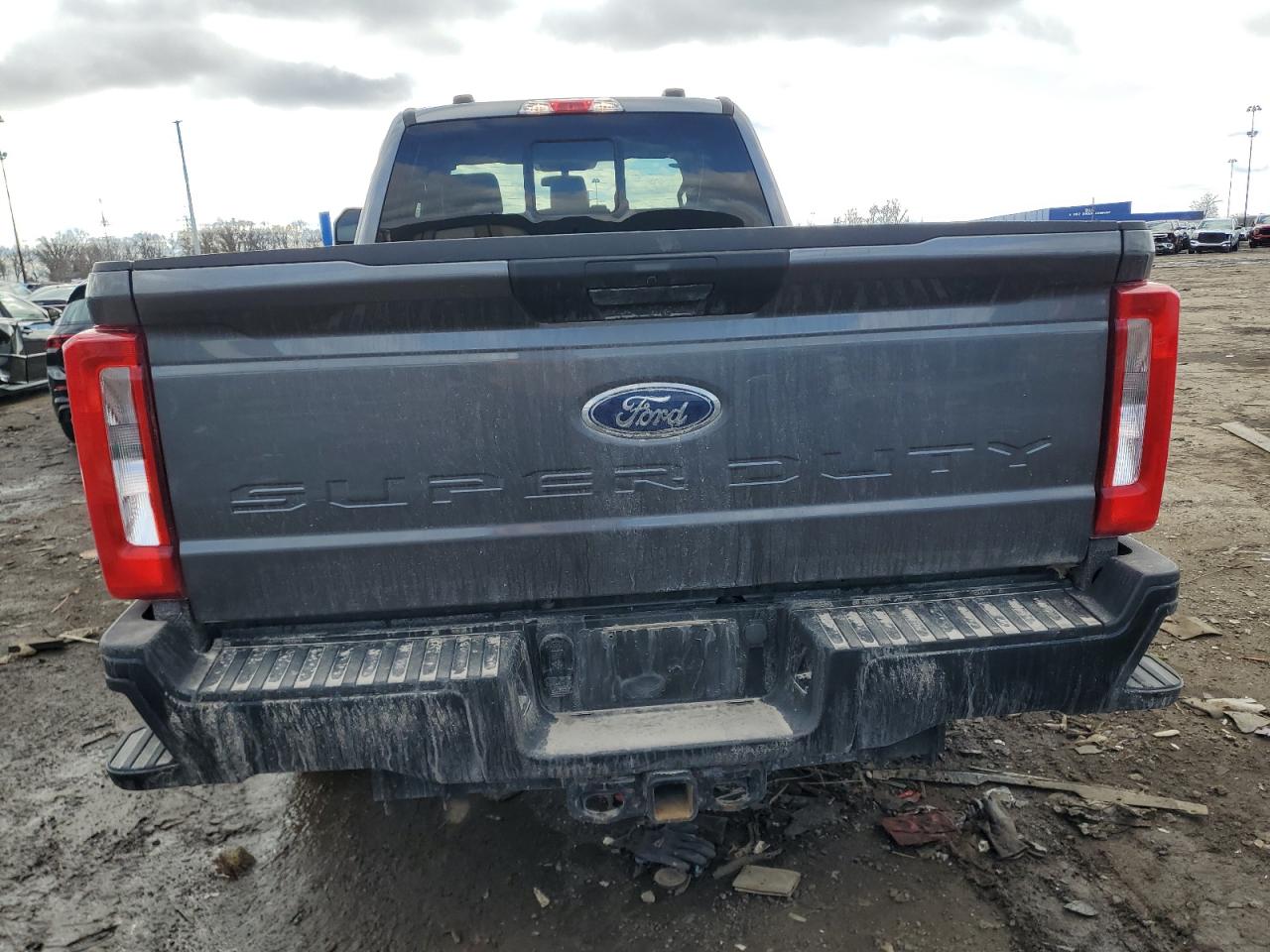 2023 Ford F250 VIN 1FT7X2BT0PEC41471 Copart auction photo, side / rear end damage thumbnail 6