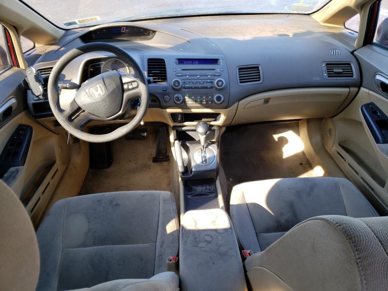 2007 Honda Civic VIN 1HGFA16557L035952 Copart auction photo, side / undercarriage damage thumbnail 8
