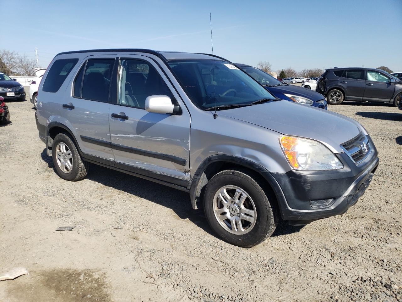 2004 Honda CR-V VIN JHLRD78834C016070 Copart auction photo, side damage thumbnail 4