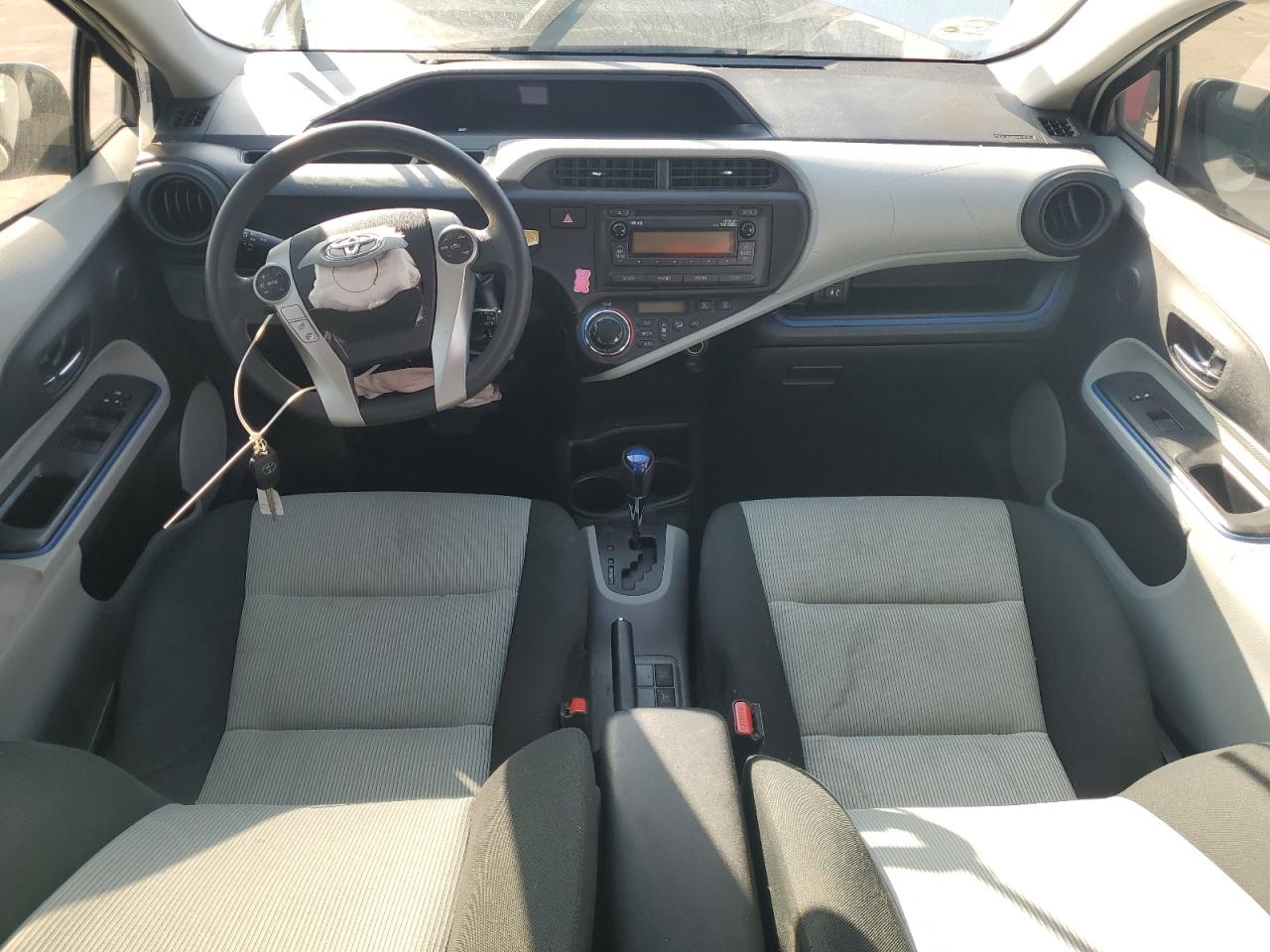 2012 Toyota Prius VIN JTDKDTB38C1512996 Copart auction photo, all over damage thumbnail 8