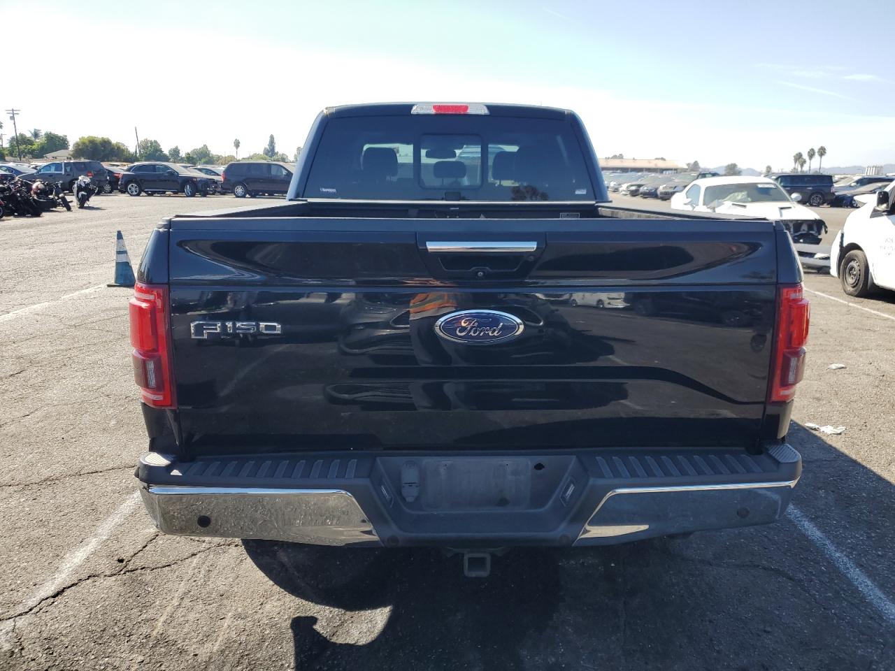 2016 Ford F-150 VIN 1FTEW1CG3GKD32385 Copart auction photo, front end / side damage thumbnail 6