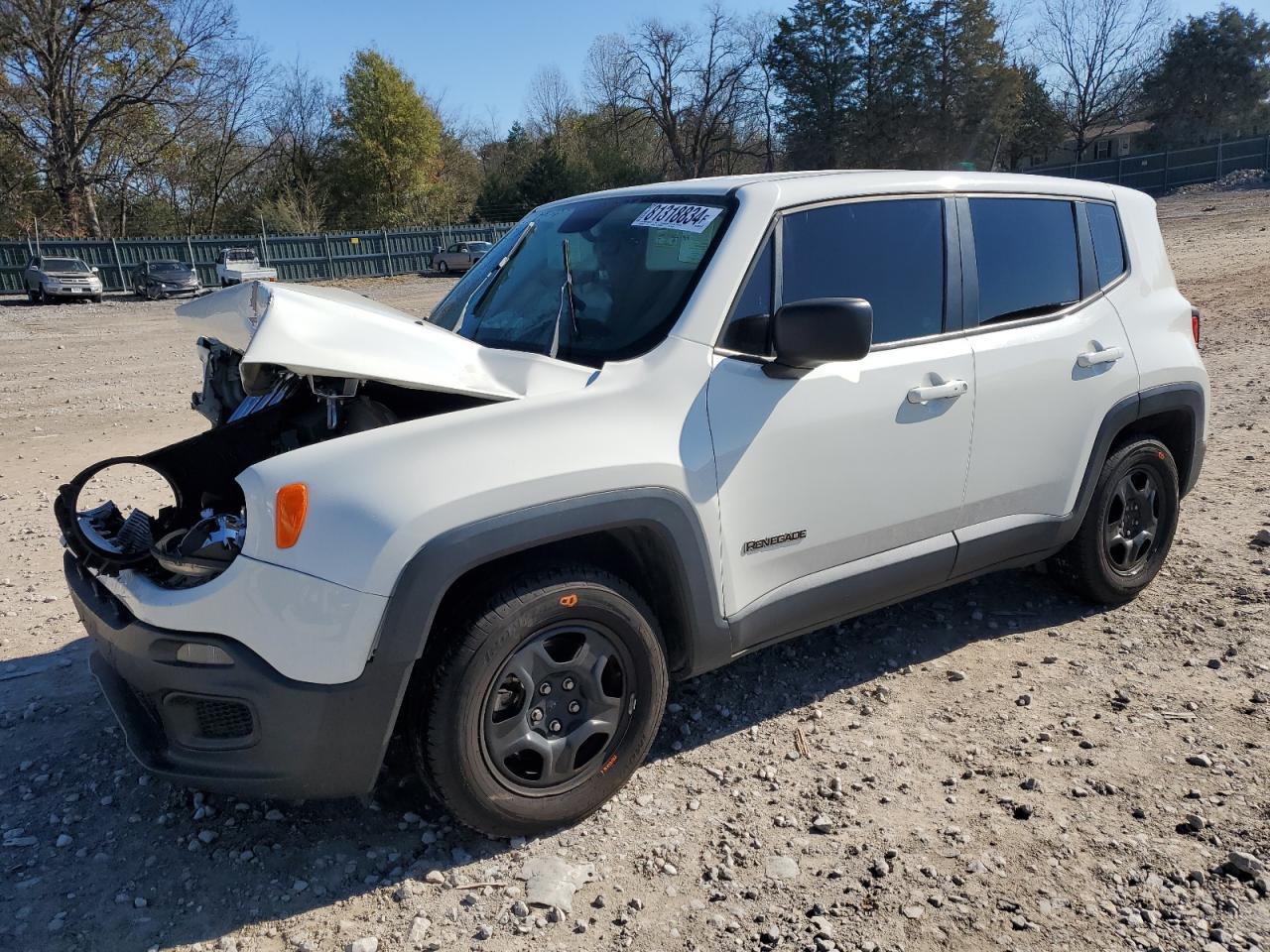2018 Jeep Renegade VIN ZACCJAAB1JPG92989