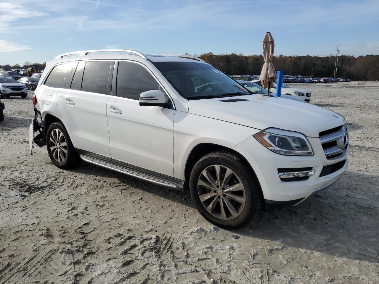 2015 Mercedes-Benz GL-klasse VIN 4JGDF6EE3FA474580 Copart auction photo, rear end / side damage thumbnail 4