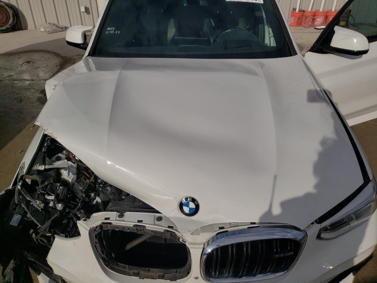 2020 BMW X3 VIN 5YMTS0C00L9B85177 Copart auction photo, front end / side damage thumbnail 12