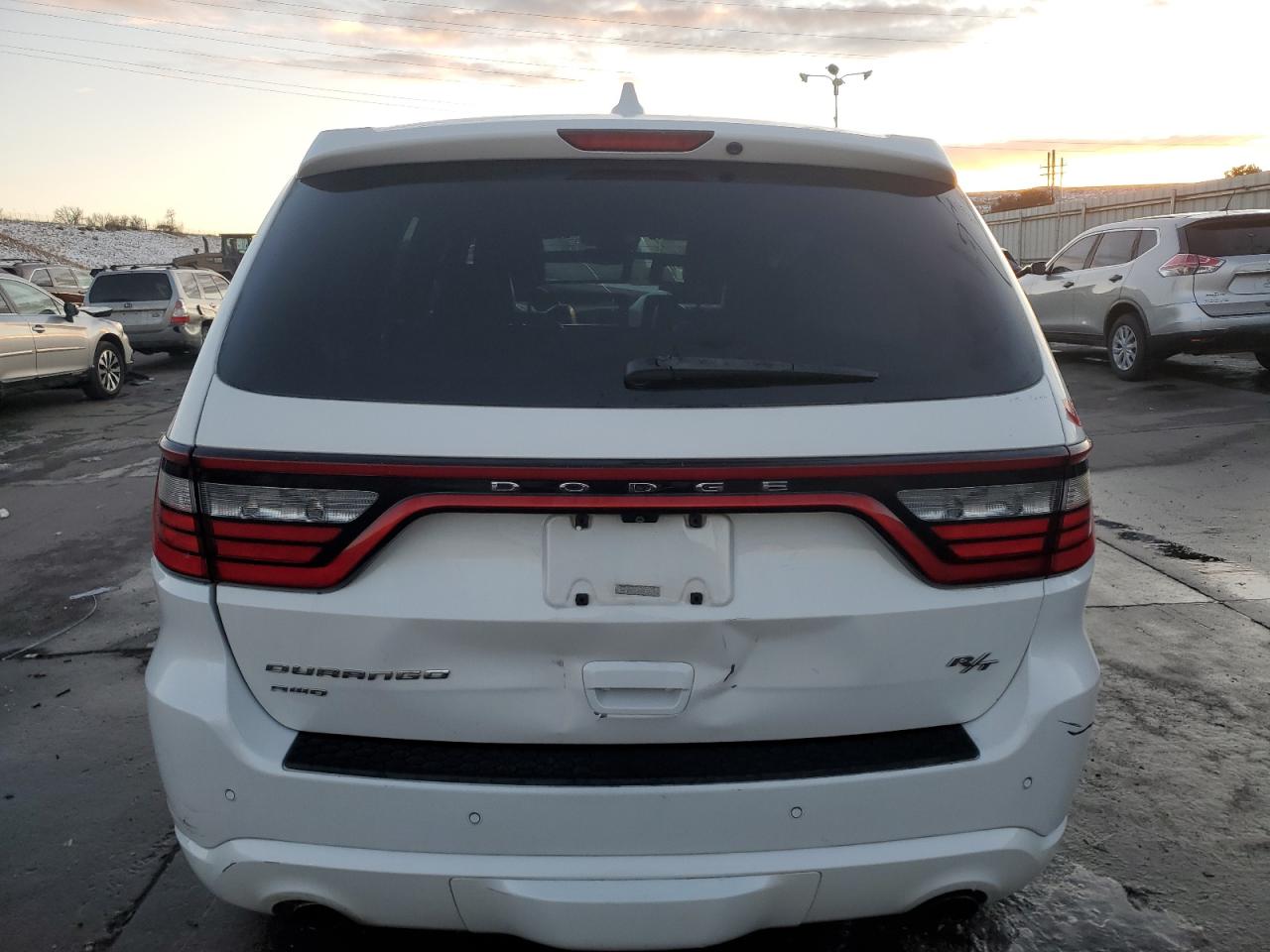 2017 Dodge Durango VIN 1C4SDJCT2HC639757 Copart auction photo, front end / rear end damage thumbnail 6
