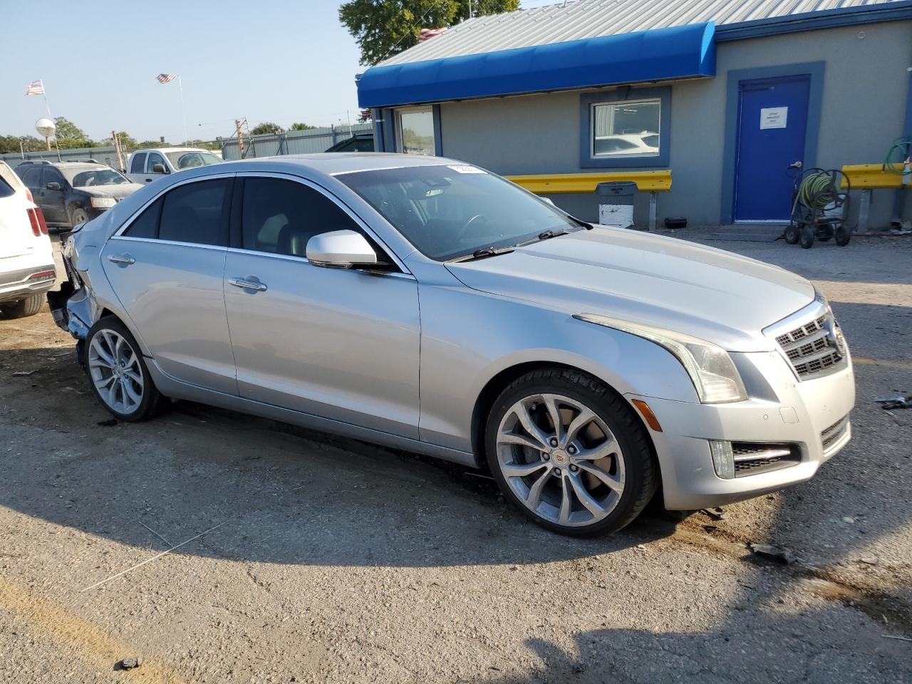 2013 Cadillac ATS VIN 1G6AL5S33D0118679 Copart auction photo, all over / minor dent/scratches damage thumbnail 4