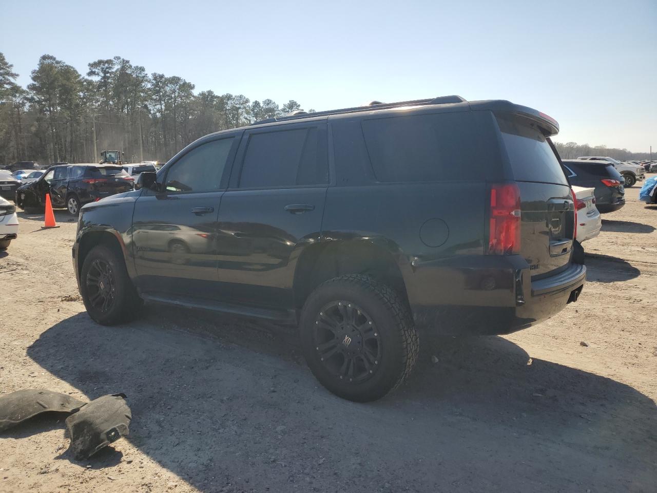 2015 Chevrolet Tahoe VIN 1GNSCBKC5FR134369 Copart auction photo, front end / side damage thumbnail 2