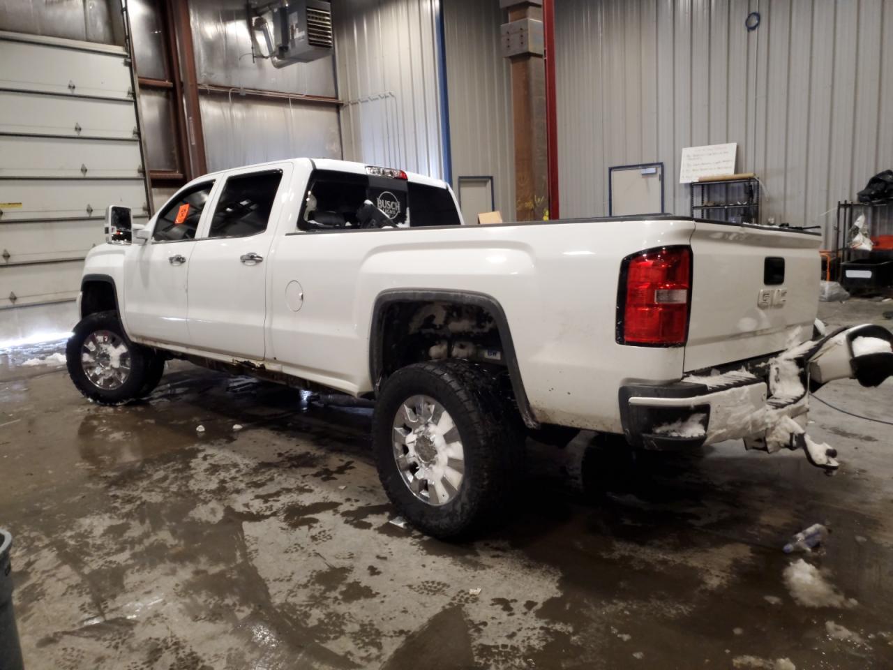 2015 GMC Sierra VIN 1GT424E89FF547226 Copart auction photo, rear end damage thumbnail 2
