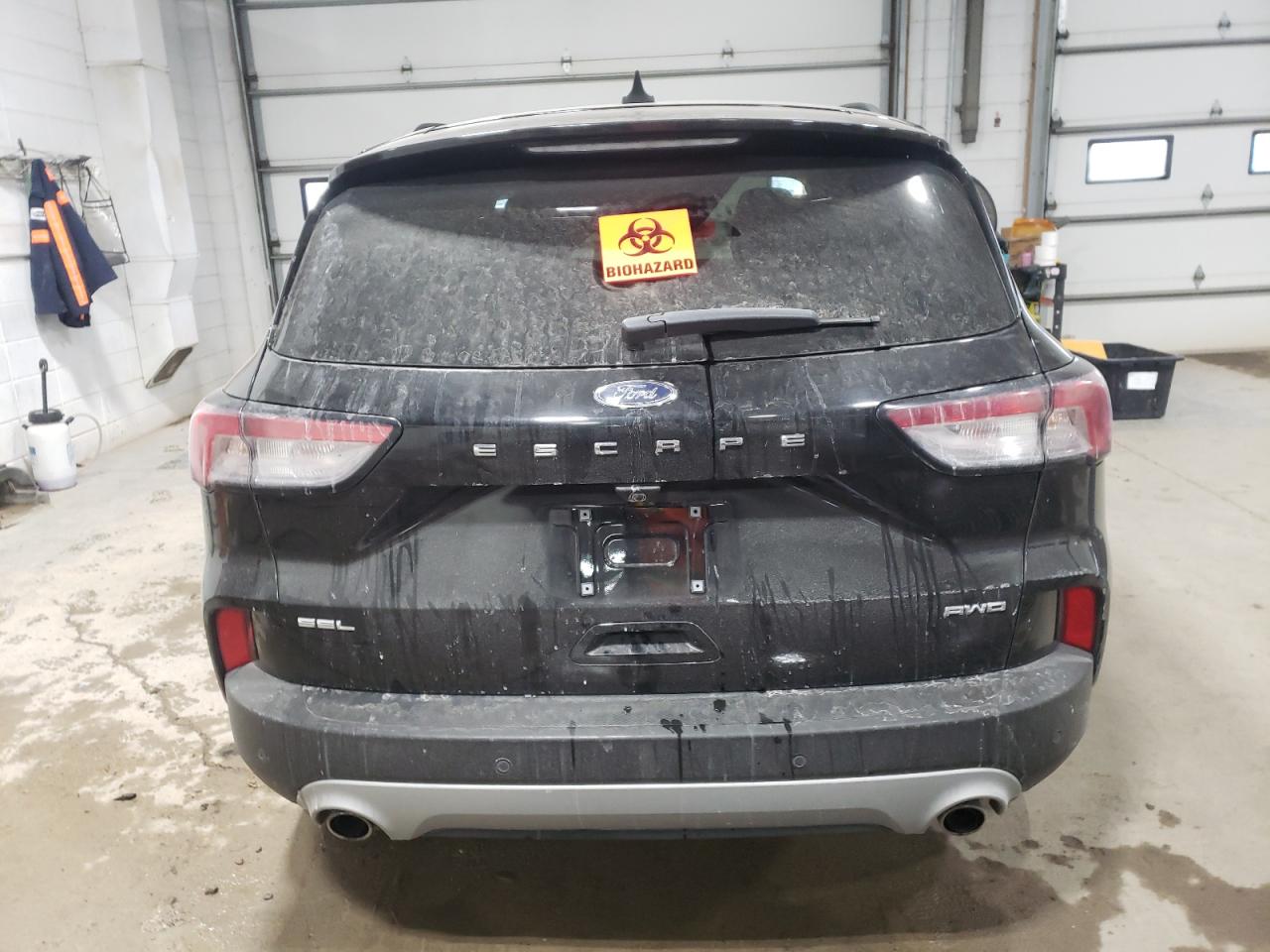 2022 Ford Escape VIN 1FMCU9H68NUA54317 Copart auction photo, side damage thumbnail 6