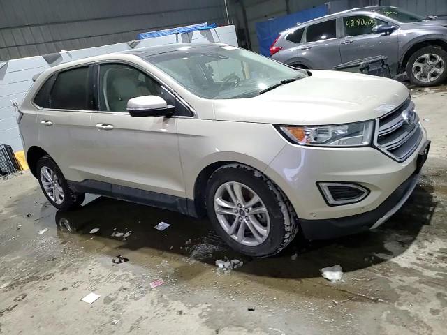 2017 Ford Edge VIN 2FMPK4K99HBC00988 Copart auction photo, undercarriage / front end damage thumbnail 12