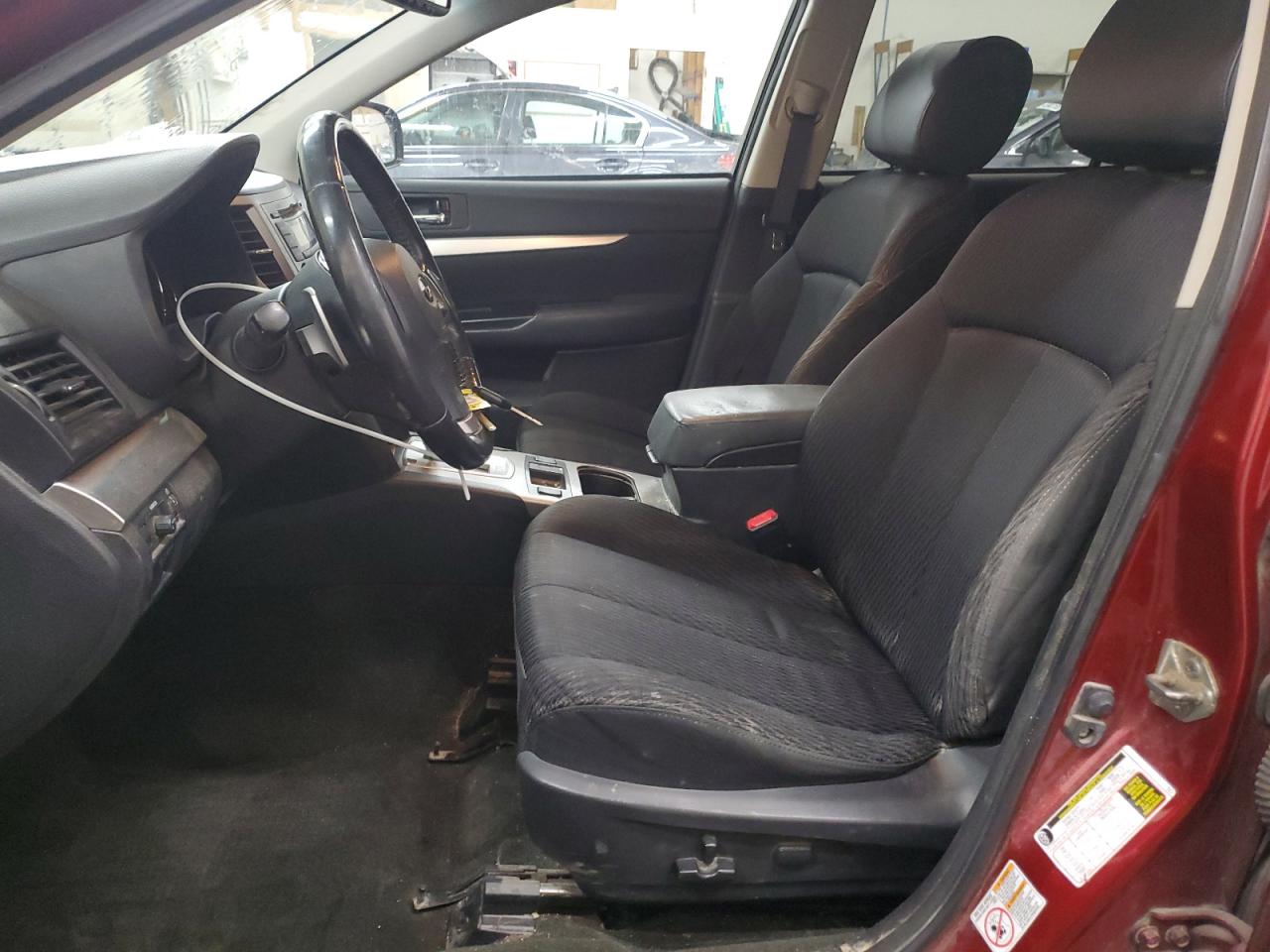 2012 Subaru Outback VIN 4S4BRCCC5C3253190 Copart auction photo, front end / side damage thumbnail 7