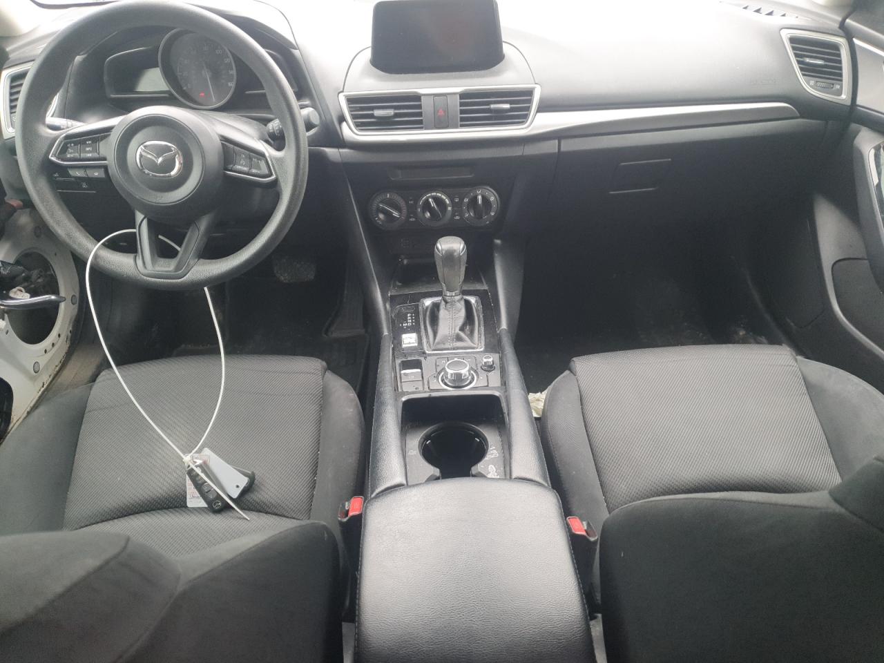 2018 Mazda 3 VIN 3MZBN1U75JM165609 Copart auction photo, front end / side damage thumbnail 8