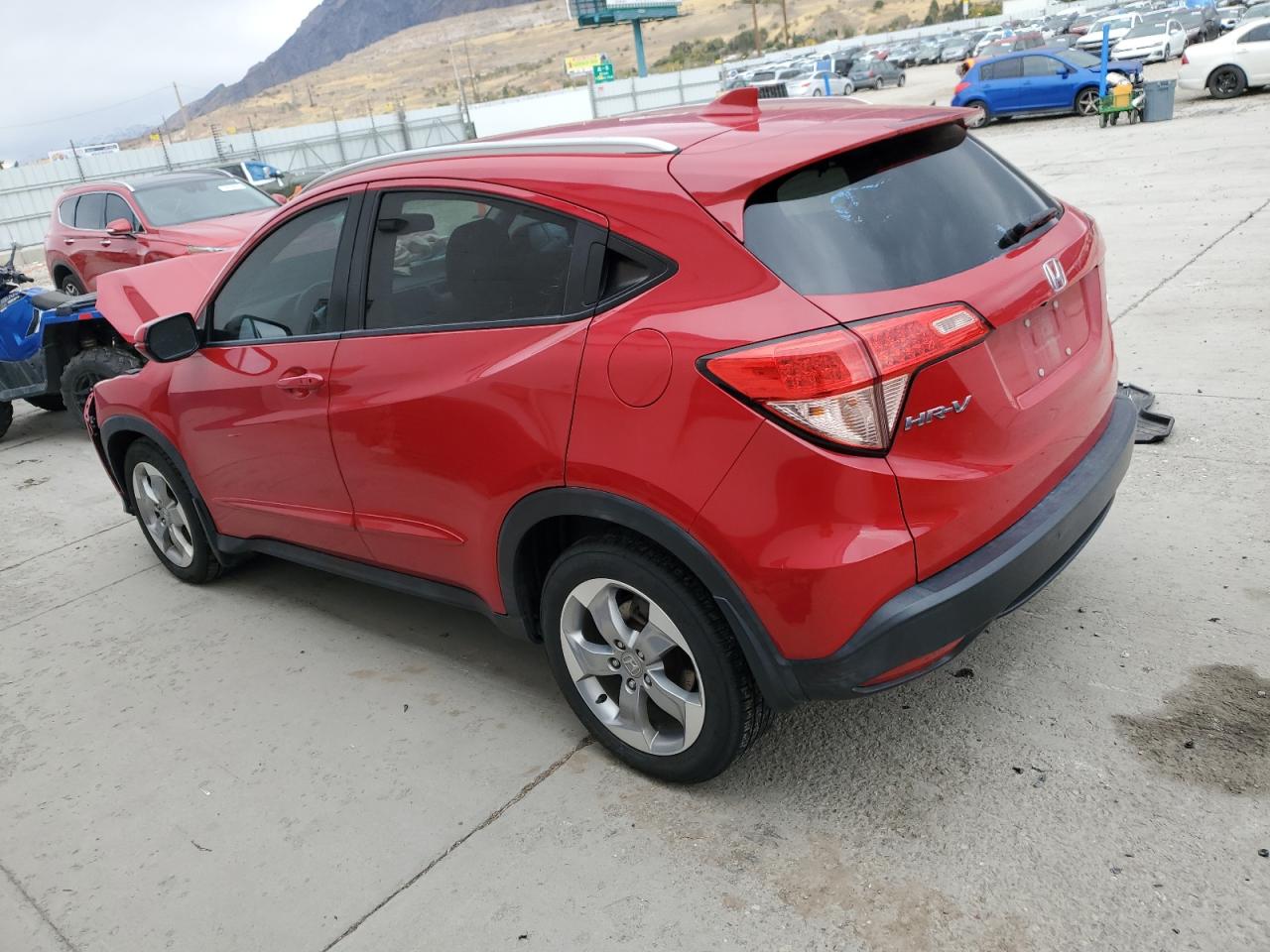 2017 Honda HR-V VIN 3CZRU6H79HM724529 Copart auction photo, front end damage thumbnail 2