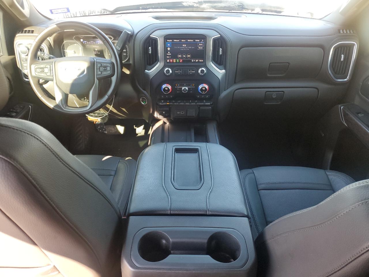 2022 GMC Sierra VIN 1GT49REY4NF233975 Copart auction photo, front end damage thumbnail 8