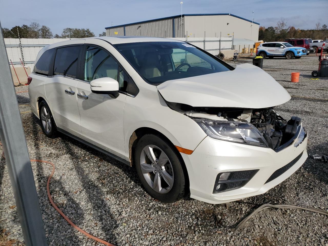 2019 Honda Odyssey VIN 5FNRL6H74KB085934 Copart auction photo, front end damage thumbnail 4