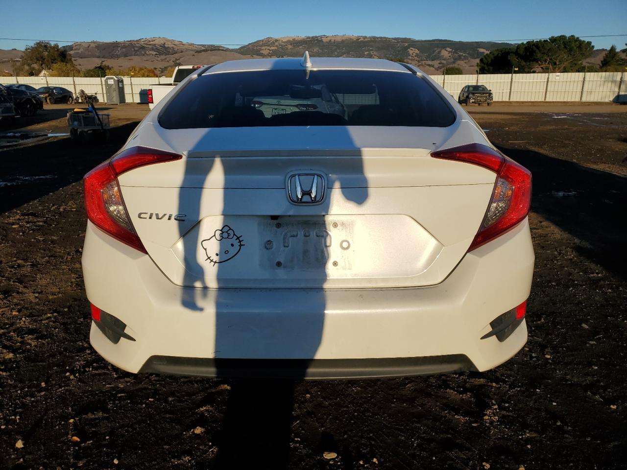 2018 Honda Civic VIN JHMFC1F70JX028724 Copart auction photo, front end damage thumbnail 6