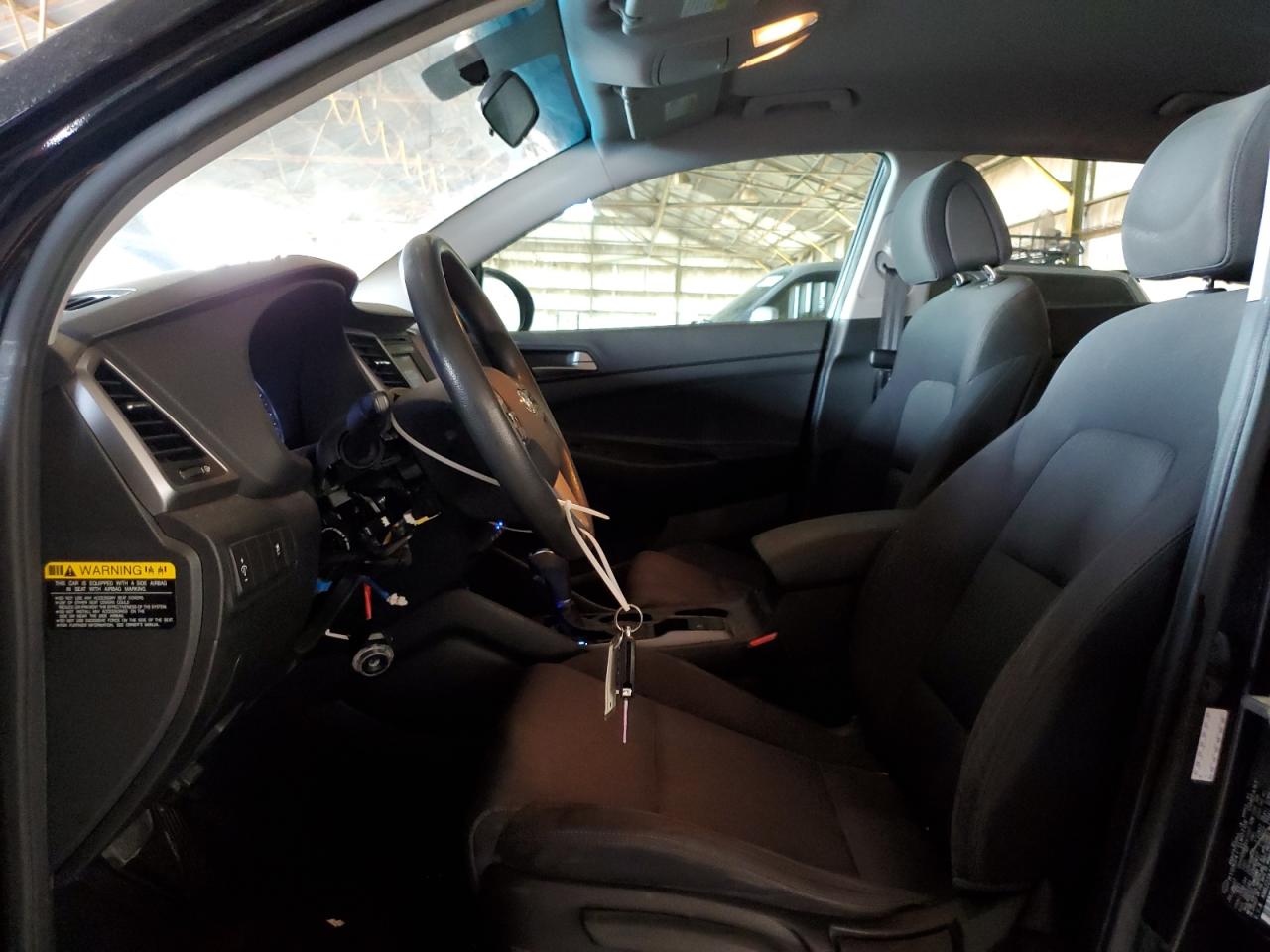 2017 Hyundai Tucson VIN KM8J23A40HU555967 Copart auction photo, undercarriage / vandalism damage thumbnail 7