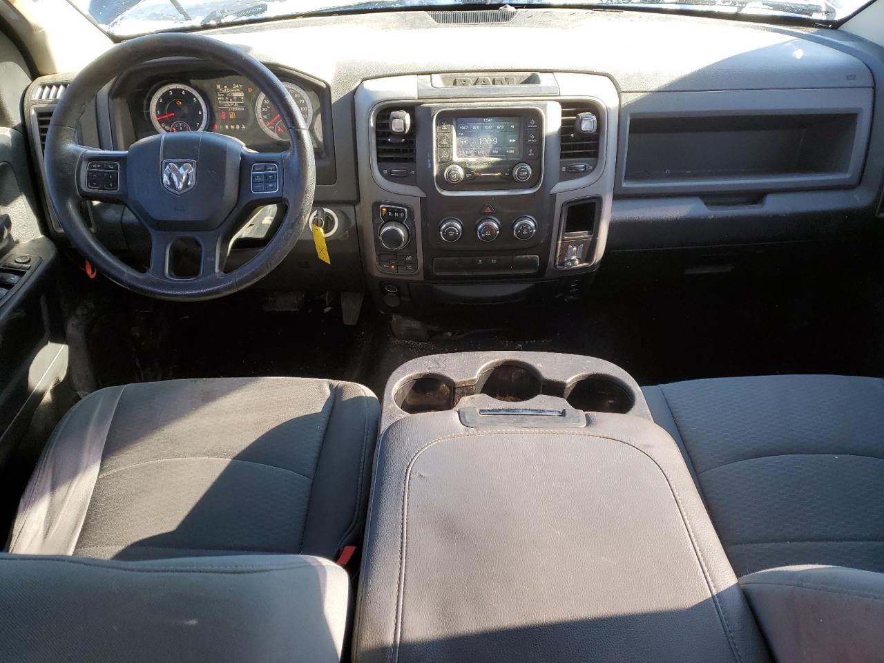 2014 RAM 1500 VIN 1C6RR7FT2ES411720 Copart auction photo, front end damage thumbnail 8