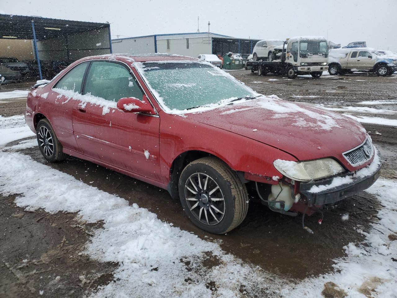 1998 Acura CL VIN 19UYA2259WL013102 Copart auction photo, front end damage thumbnail 4