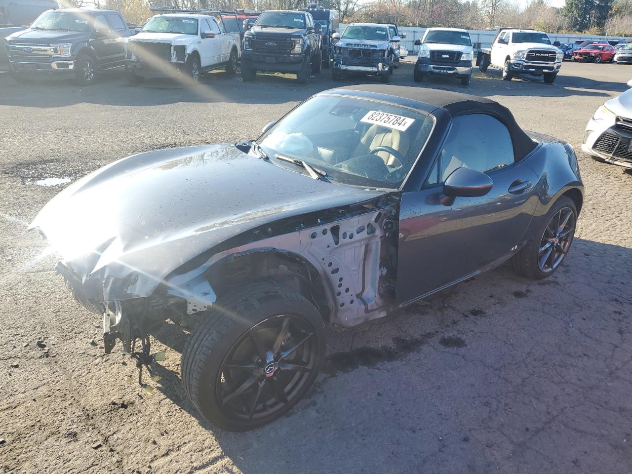 2016 Mazda MX-5 VIN JM1NDAD78G0119237