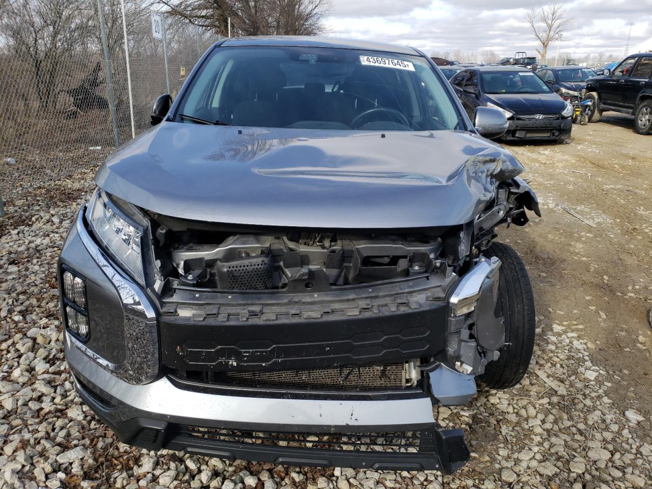 2020 Mitsubishi Outlander VIN JA4AR3AU9LU029114 Copart auction photo, front end / minor dent/scratches damage thumbnail 5