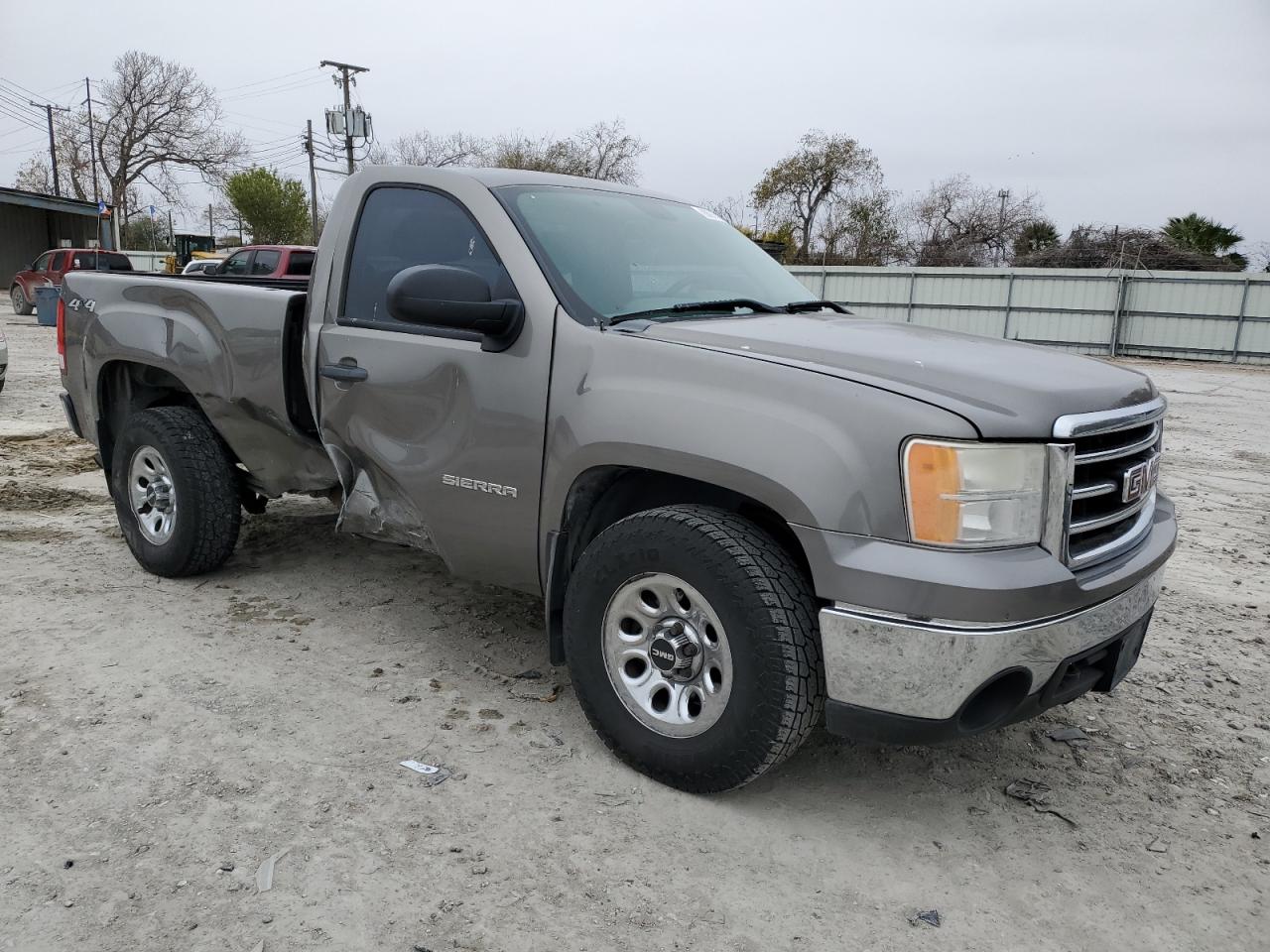 2012 GMC Sierra VIN 1GTN2TEX2CZ314160 Copart auction photo, side damage thumbnail 4