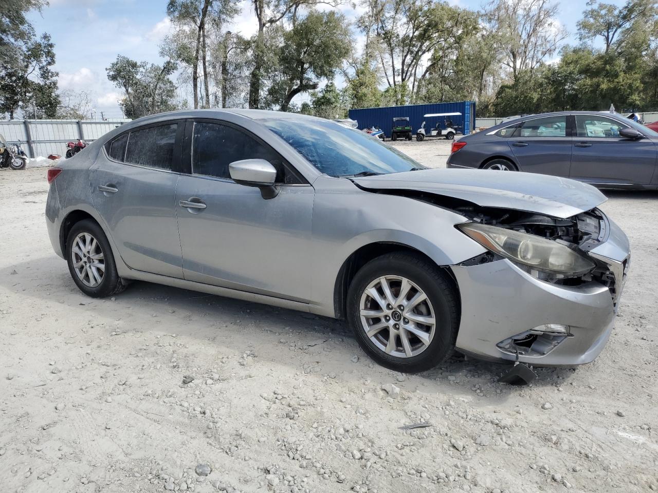 2014 Mazda 3 VIN JM1BM1V74E1121866 Copart auction photo, all over damage thumbnail 4