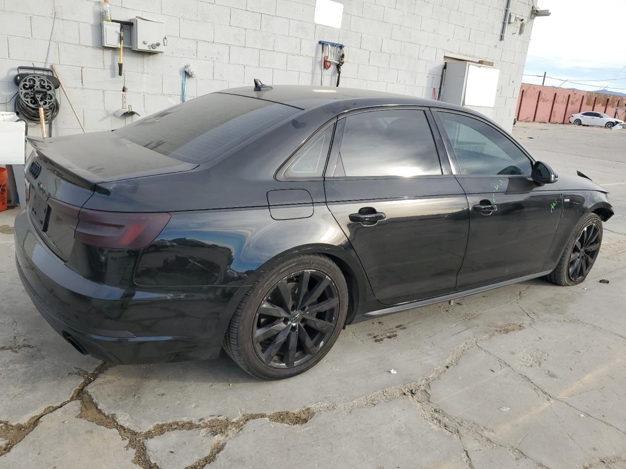 2018 Audi A4 VIN WAUKMAF46JA109360 Copart auction photo, front end damage thumbnail 3