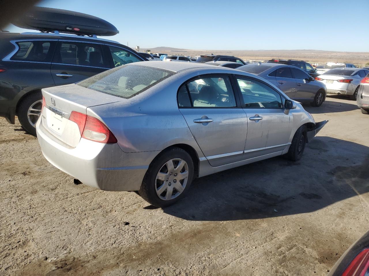 2010 Honda Civic VIN 2HGFA1F57AH319863 Copart auction photo, front end damage thumbnail 3