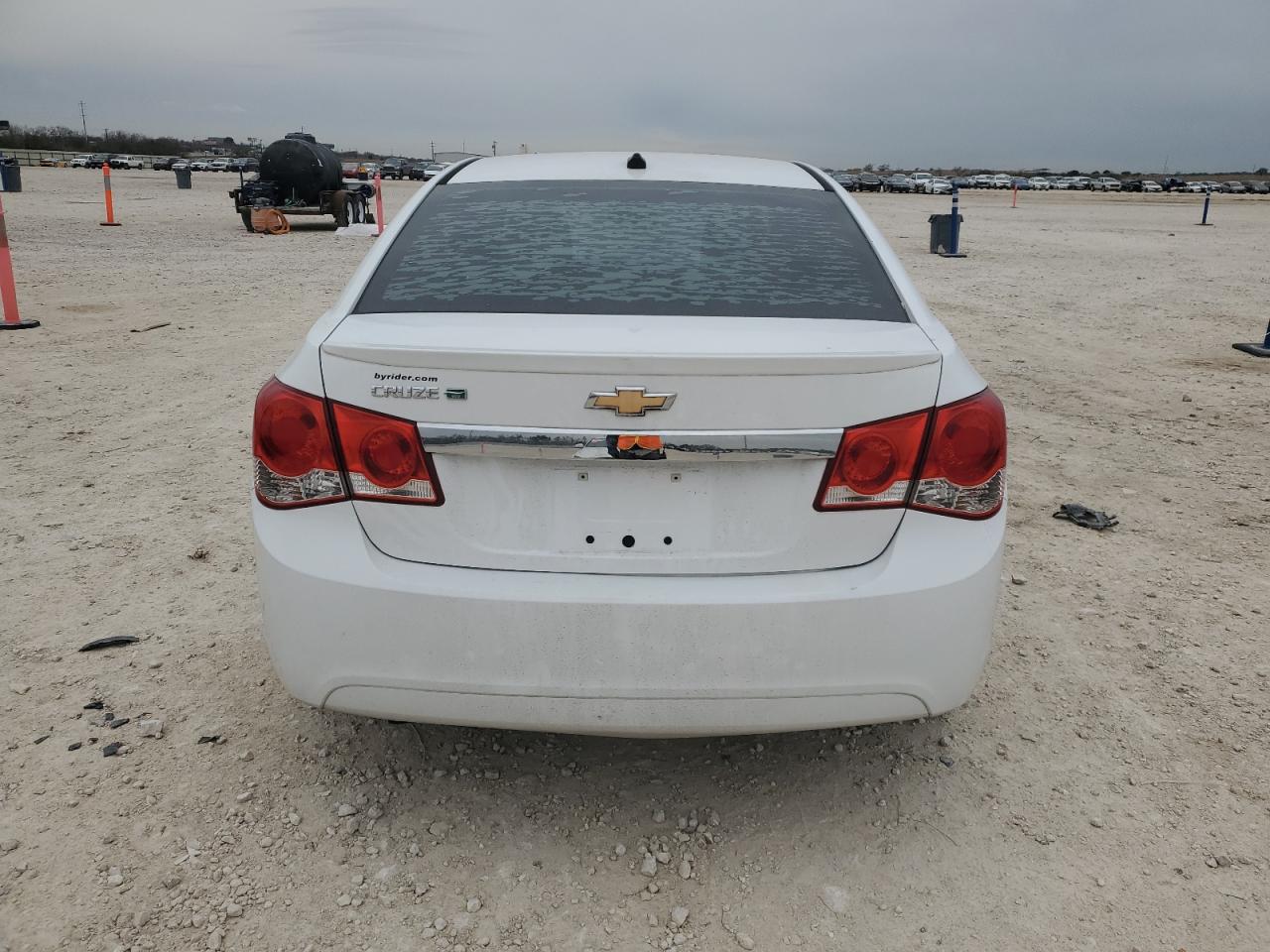 2014 Chevrolet Cruze VIN 1G1PH5SB1E7424670 Copart auction photo, front end / side damage thumbnail 6