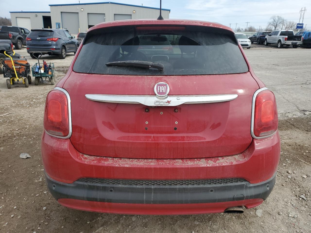 2016 Fiat 500 VIN ZFBCFXBT9GP360609 Copart auction photo, front end / minor dent/scratches damage thumbnail 6